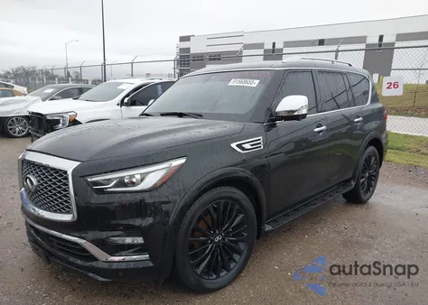 2023 Infiniti Qx80 Sensory Awd z USA, uszkodzony, nr VIN JN8AZ2BE7P9302927